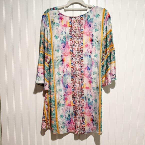 Soft Surroundings Aerhart Embroidered Tunic Top NEW Size Medium - Picture 8 of 8